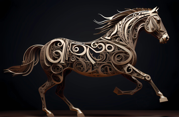 Art horse 数字艺术