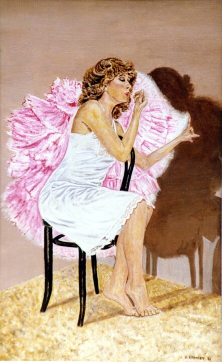 Peinture intitulée "CHARLOTTE" par David Sankey, Œuvre d'art originale, Huile