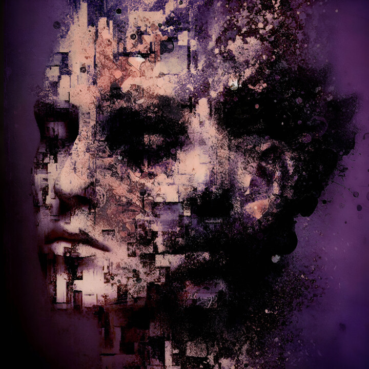 제목이 "Abstract of Memory…"인 디지털 아트 Cwgraphy로, 원작, AI 생성 이미지