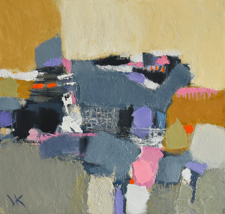 CITY LANDSCAPE 2 绘画, 15x15 in