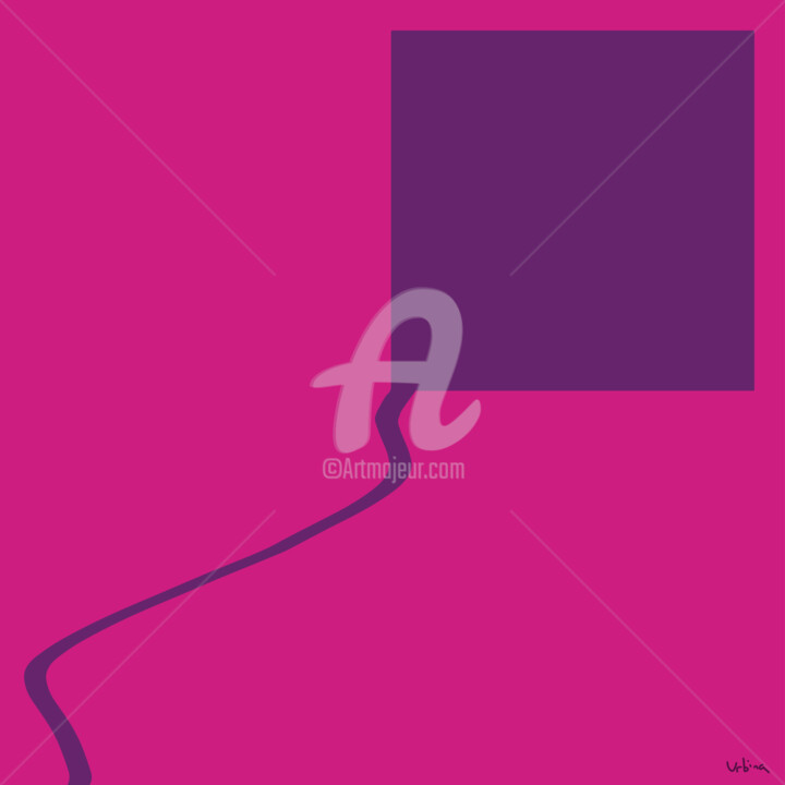 Arte digital titulada "Abstract 4" por Iñigo Urbina, Obra de arte original, Pintura Digital