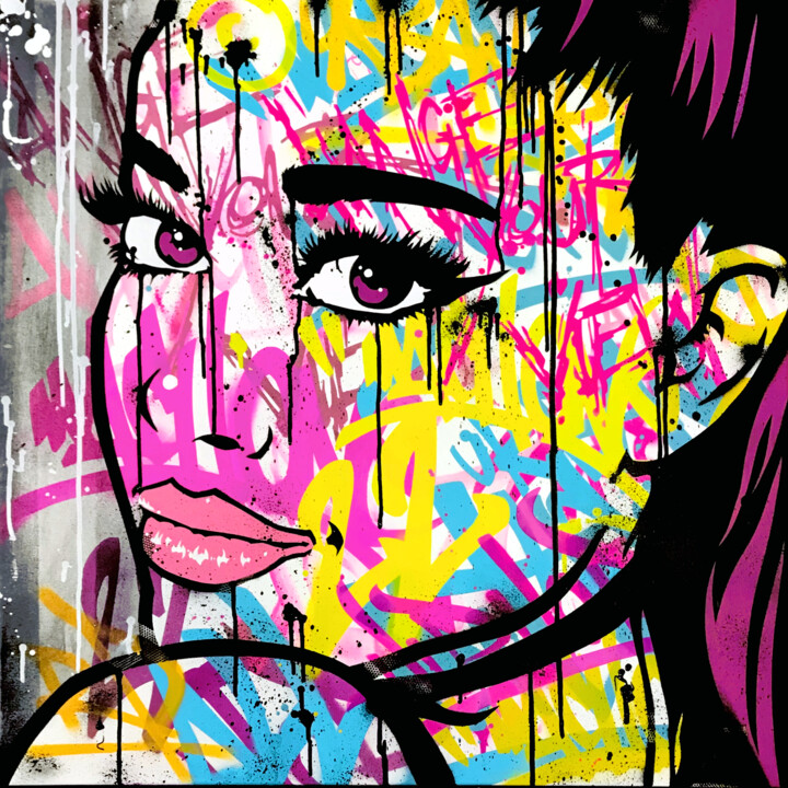 State Of Mind 绘画, 27.6x27.6 in