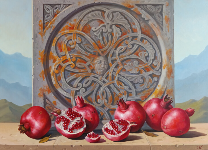 STILL LIFE 绘画, 19.7x27.6 in