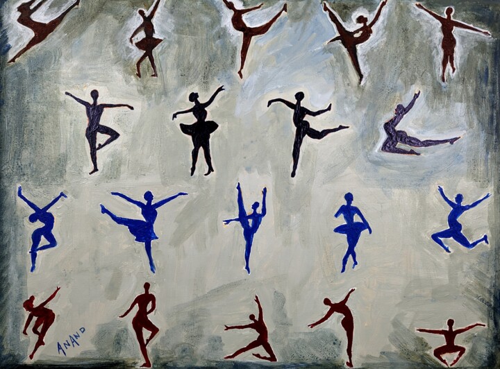 DANCE AND PEACE 绘画, 30x40 in