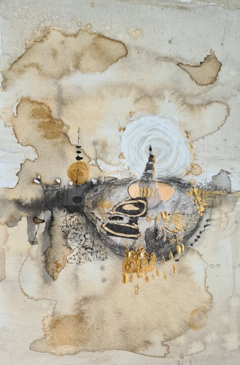 绘画,  5.9x4.1 in 