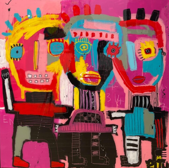 绘画,  47.2x47.2 in 