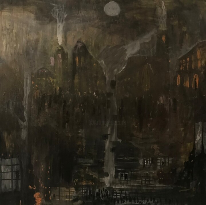 绘画,  39.4x39.4 in 