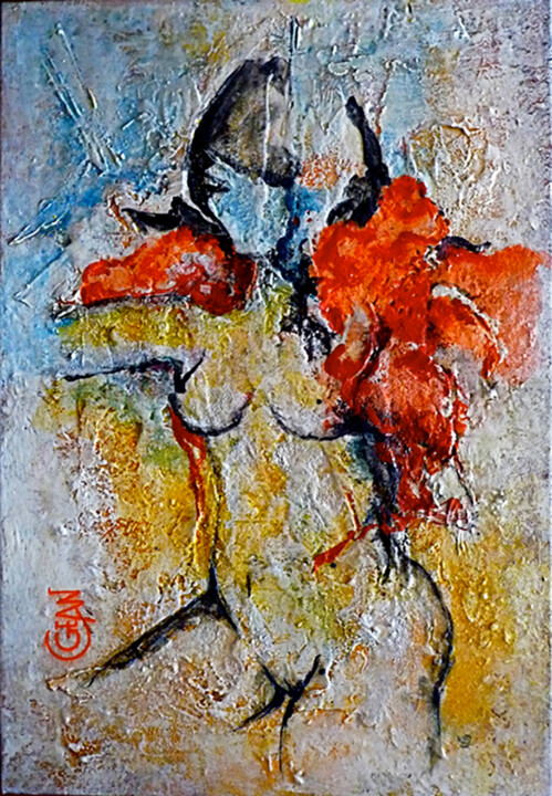 LE BOA 绘画, 21.7x15 in