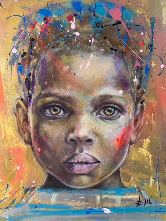 Luz 绘画, 28.7x23.6 in