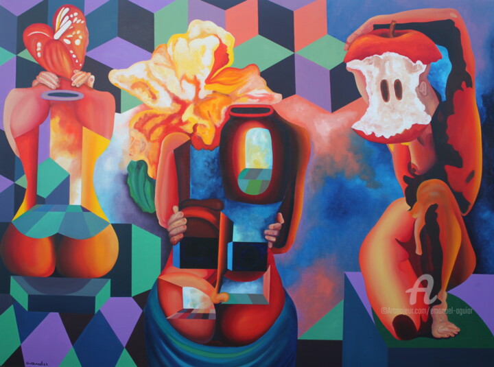 AMOR DE SER MULHER Картина, 59,1x78,7 in