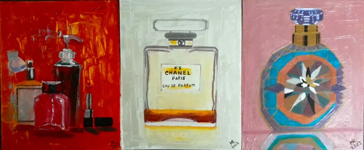 Perfumery-2. 绘画, 11.8x28.4 in