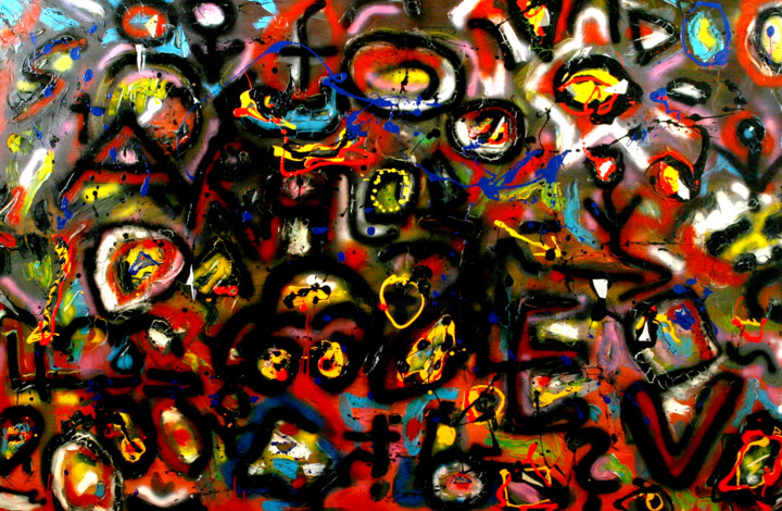 Sarajevo Pittura, 60,6x93,3 in