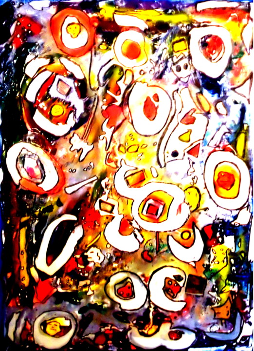 绘画,  42.5x30.7 in 