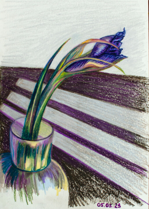 Light from the window 图画, 8.3x5.8 in