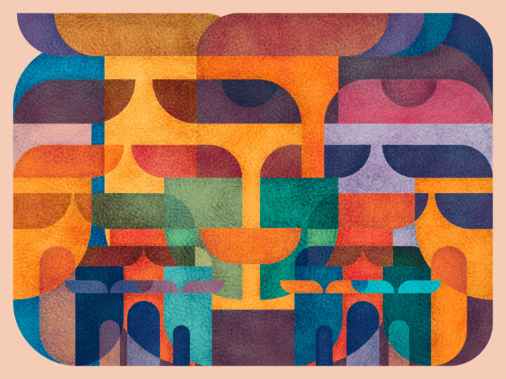 Arte digitale intitolato "Harmony Unveiled" da Jaxon Langley, Opera d'arte originale, Pittura digitale