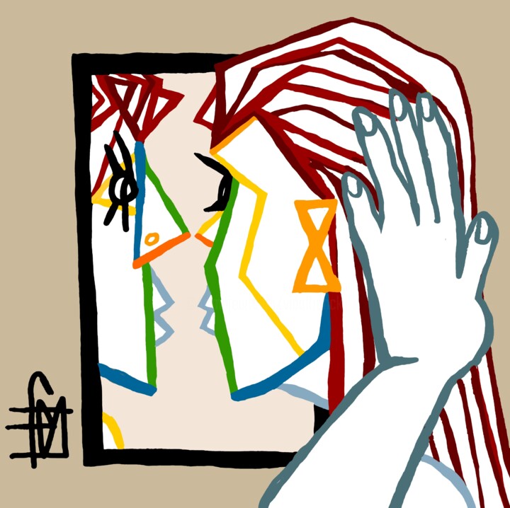 face à soi même 2 数字艺术