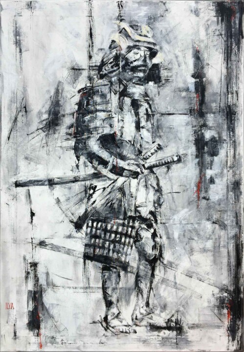 Samurai Pittura, 51,2x35,4 in