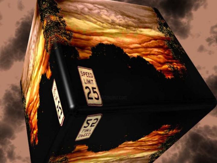 Digital Arts titled "Quantum Sky 1" by Jason Stillman, Original Artwork