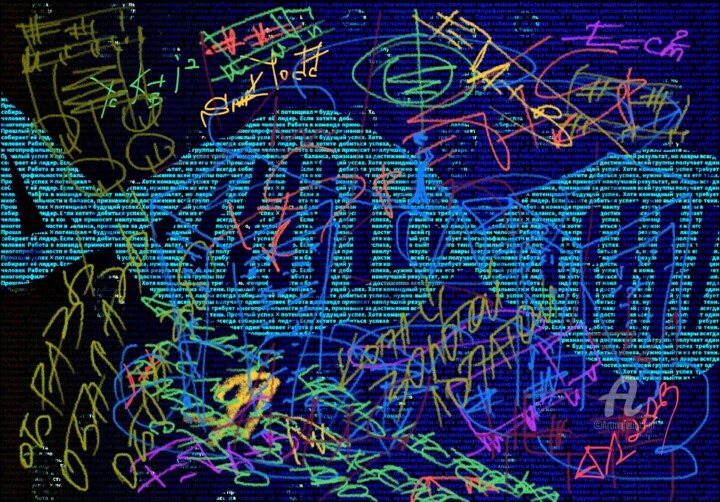 The formula for success is in the DNA. 数字艺术