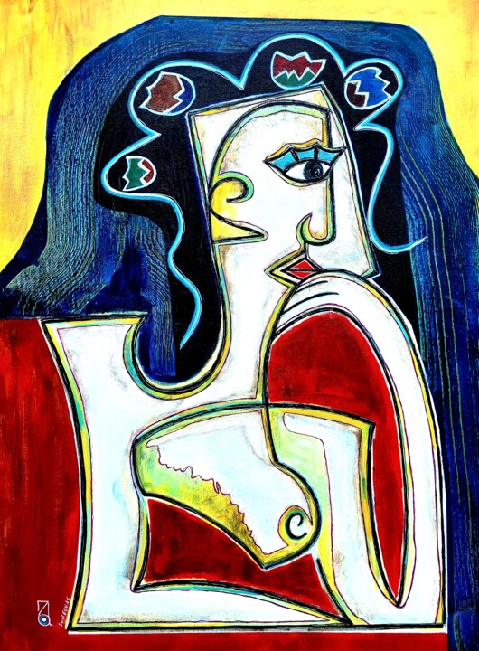 绘画,  39.4x28.7 in 
