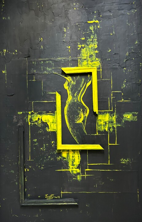 绘画 标题为“L’audacieuse” 由David Josset, 原创艺术品, 丙烯