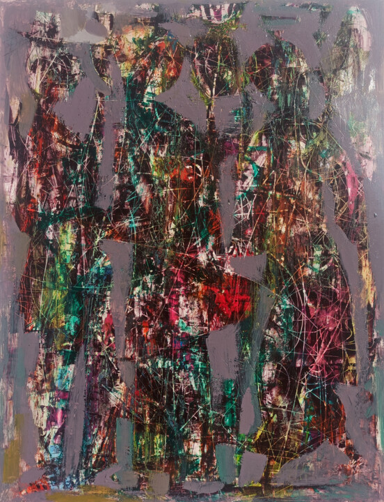 绘画,  21.7x17.7 in 