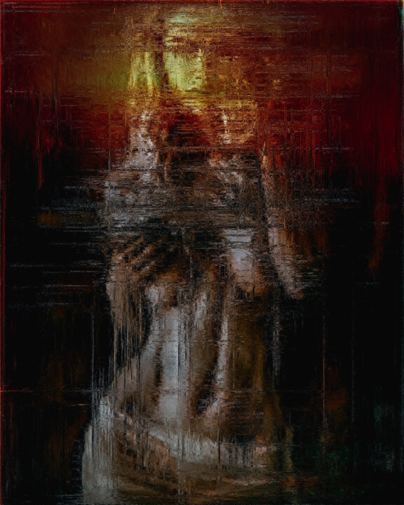 Kiss: Torn Torso 数字艺术, 23.6x18.9 in