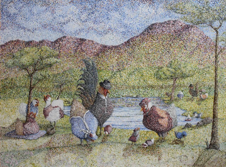 Sundays Finest 绘画, 18x24 in