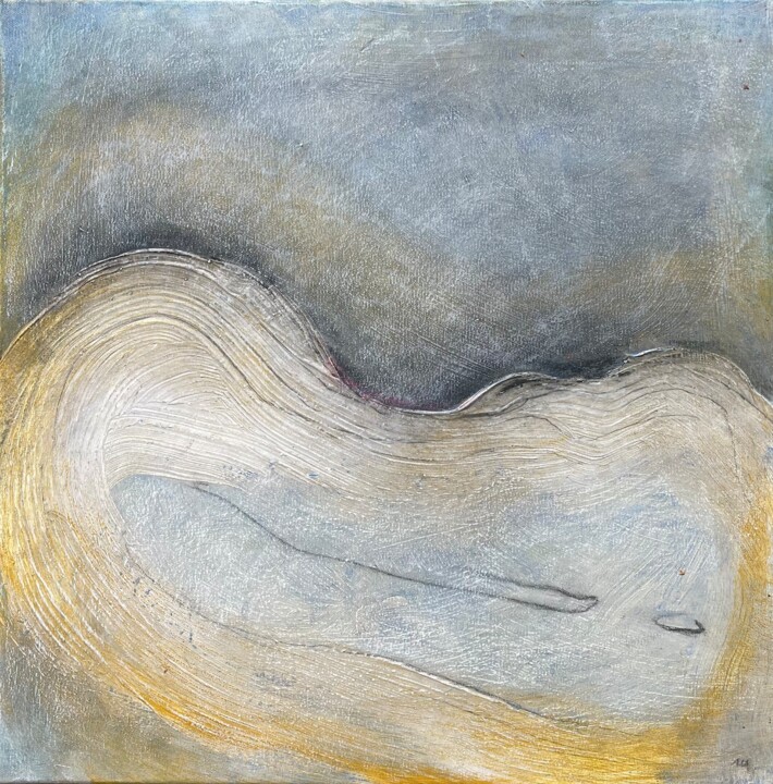 Akt na falach 1 绘画, 19.7x19.7 in