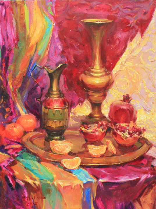 Oriental tale 绘画, 31.5x23.6 in