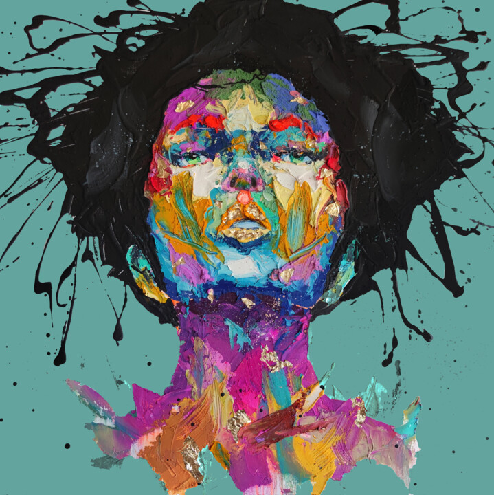 绘画,  31.5x31.5 in 