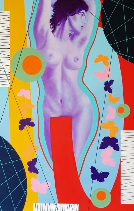 Chrysalis 绘画, 28x18 in