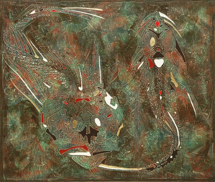 绘画,  43.3x51.2 in 