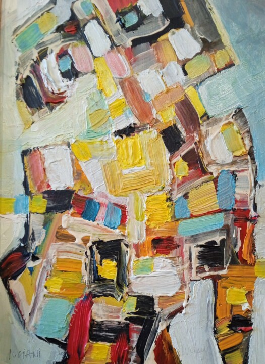 Arlechin batocio 绘画, 15.8x11.8 in