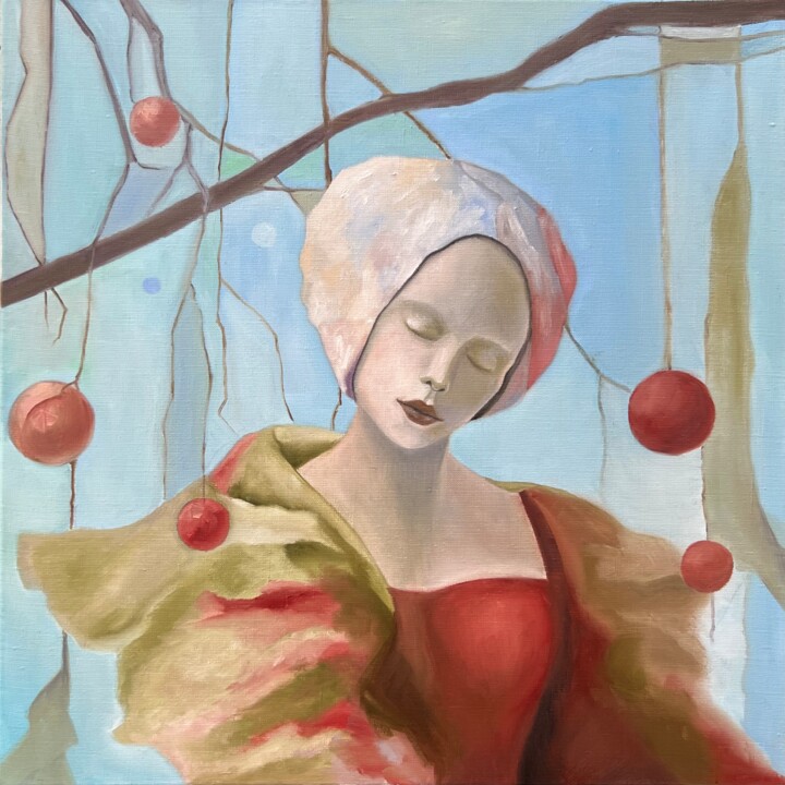 绘画,  19.7x19.7 in 