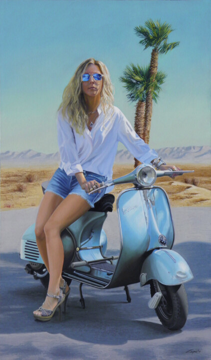 AZZURRO 绘画, 39.4x23.6 in