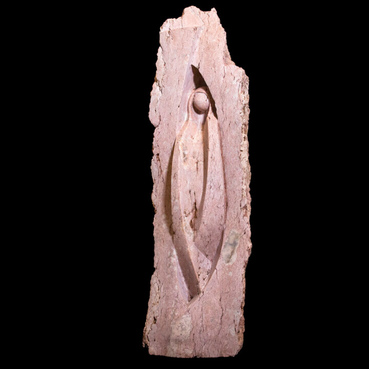 Virgem Sculptuur, 33,5x11,8 in