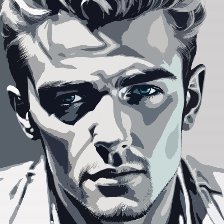 James Dean No.1 数字艺术