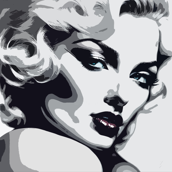 Marilyn Monroe No.2 数字艺术