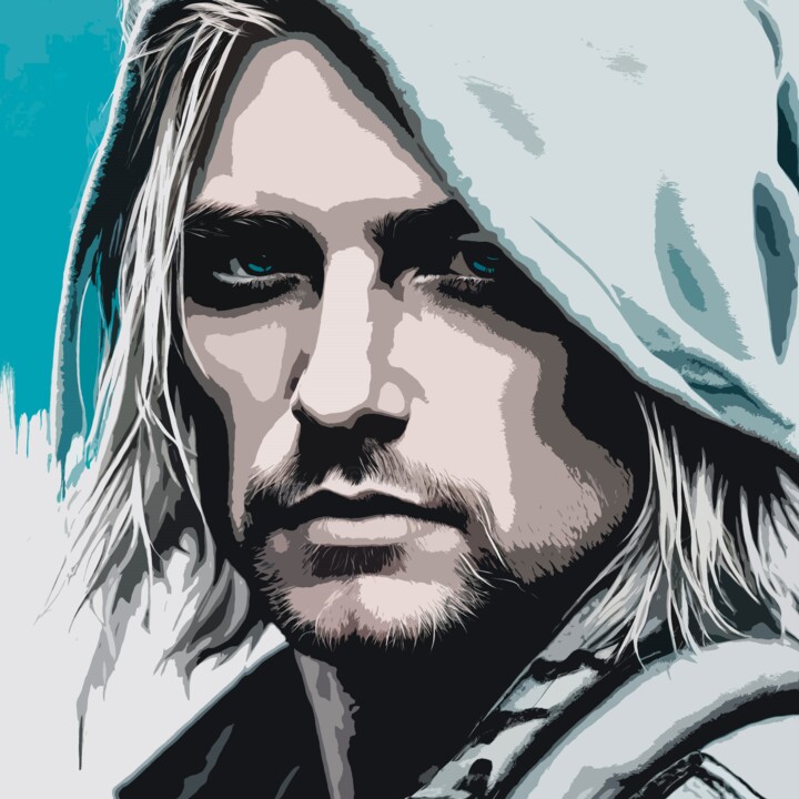 Kurt Cobain No.2 数字艺术