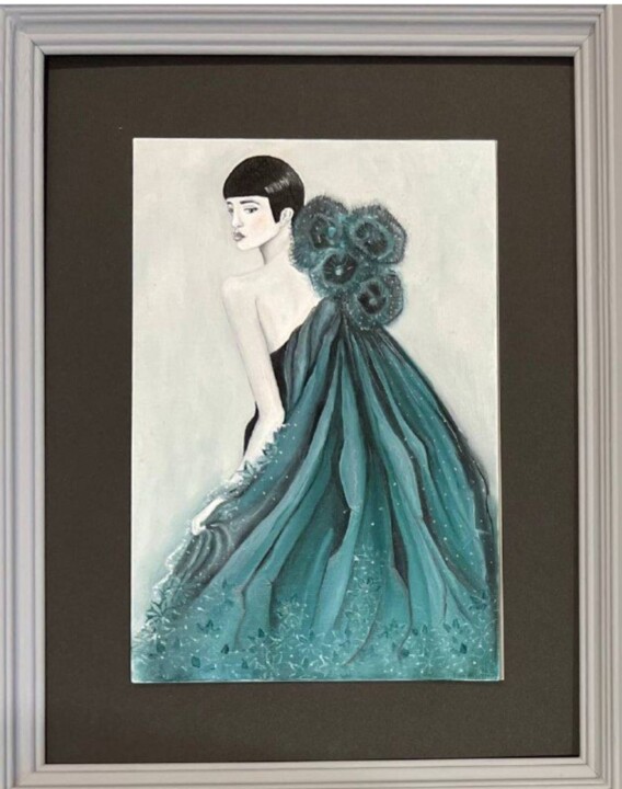 She 绘画, 16.9x13 in