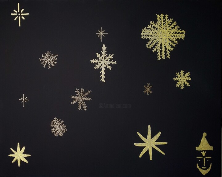 Holiday Sparkle 绘画, 16x20 in