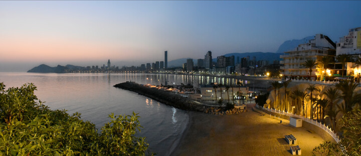 Photography titled ""The lights of Beni…" by Vitaly Moiseev, Original Artwork, Digital Photography