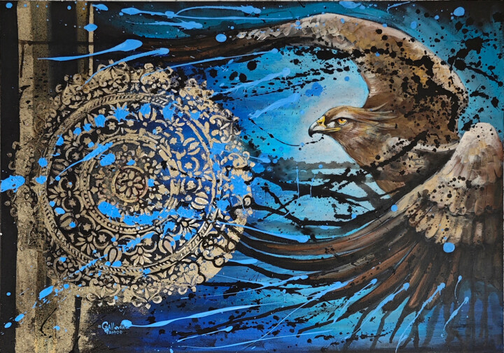 Магия полета 绘画, 27.6x39.4 in