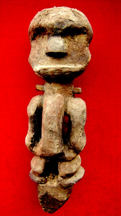 voodoo # 63 雕塑, 16.1x4.7 in