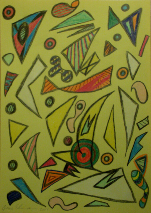 Verwegenheit - 2023 图画, 13.4x9.5 in