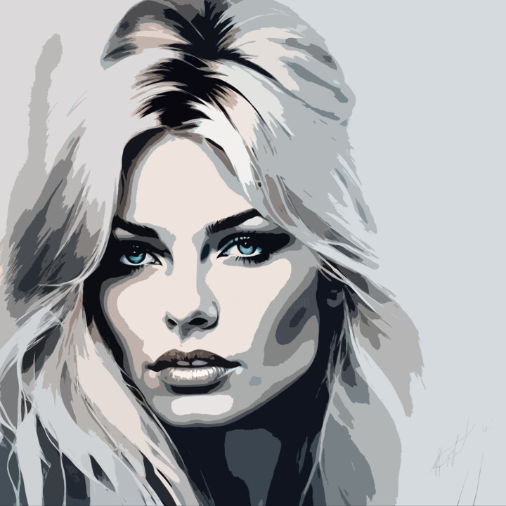 Brigitte Bardot No.2 数字艺术