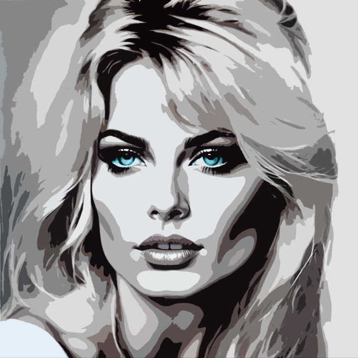 Brigitte Bardot No.4 数字艺术