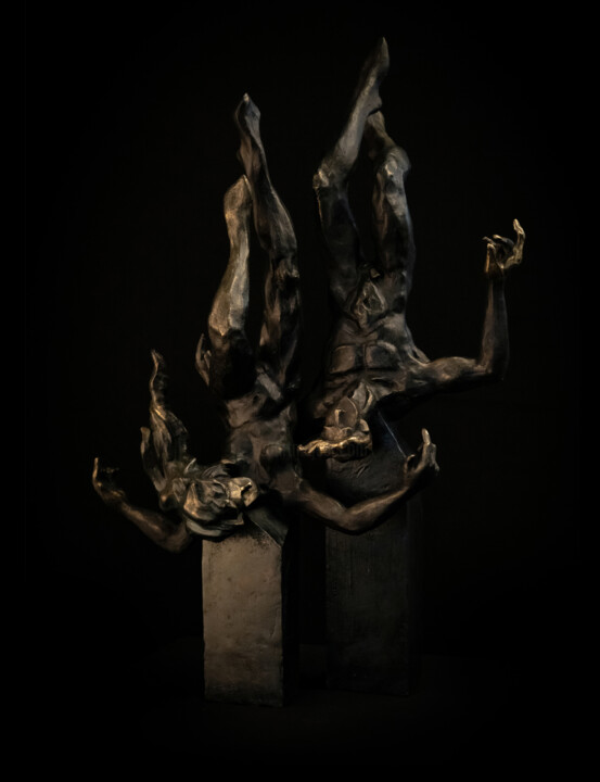 雕塑,  21.7x11.8 in 