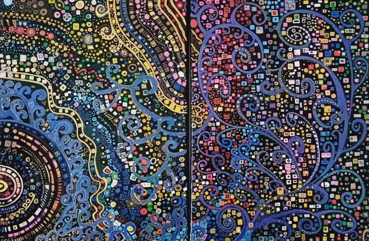 ARBRE ADN 绘画, 15.8x23.6 in